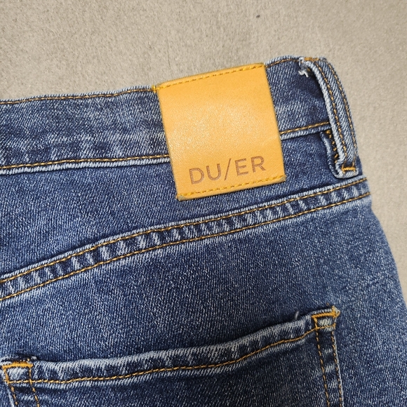 Duer Women’s Jeans High Rise Straight Blue Sz 30 - Picture 9 of 14